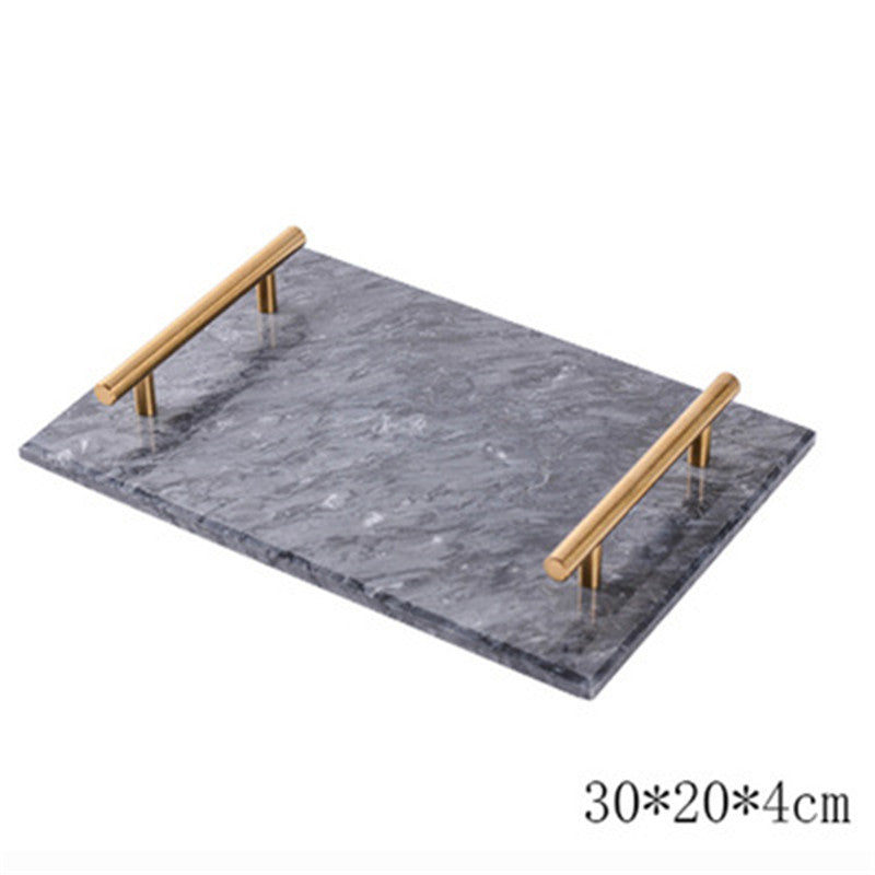 Scandinavian Natural Marble Tray – alternate view 5