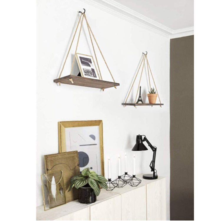 Hanging Wooden Wall Shelf – alternate view 3