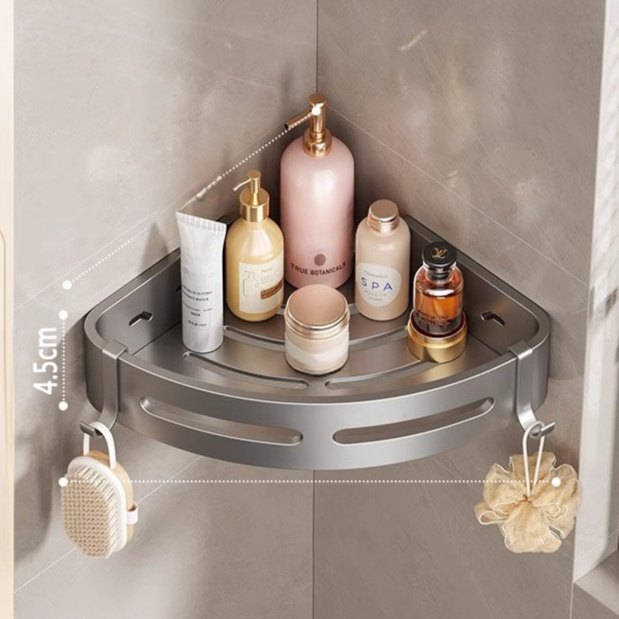 Bathroom Corner Storage Rack