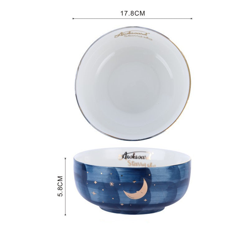 Gold-Trimmed Fruit Bowls – A