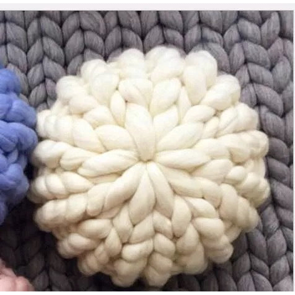 Handwoven Nordic Throw Pillow