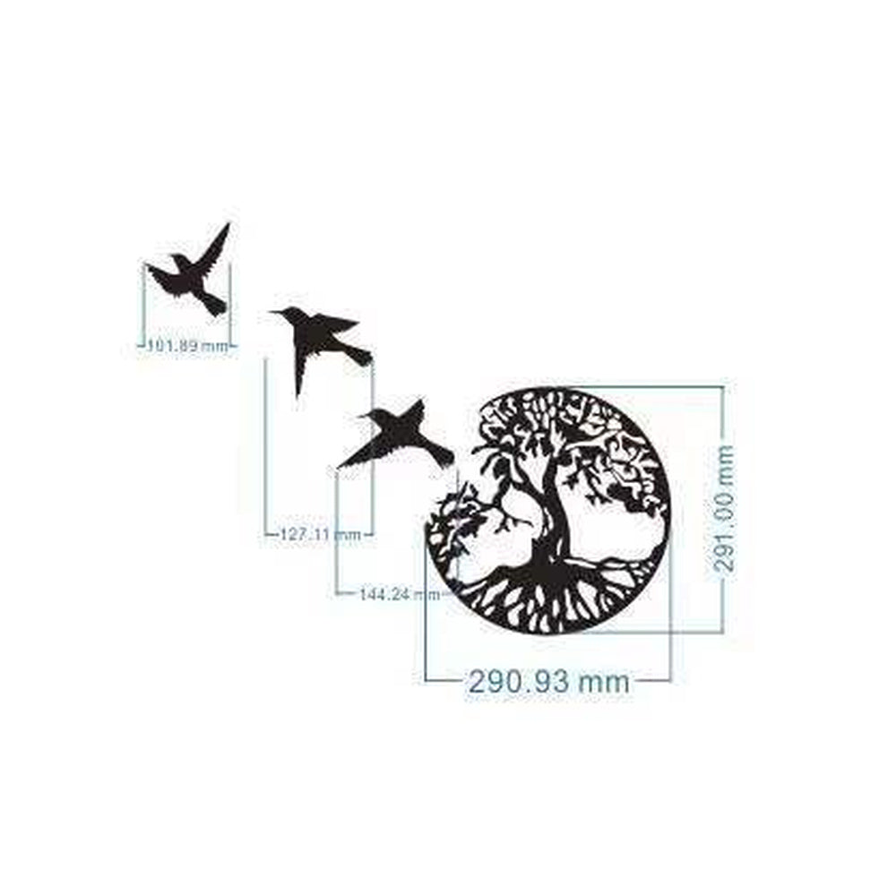 Decorative Iron Wall Sculpture