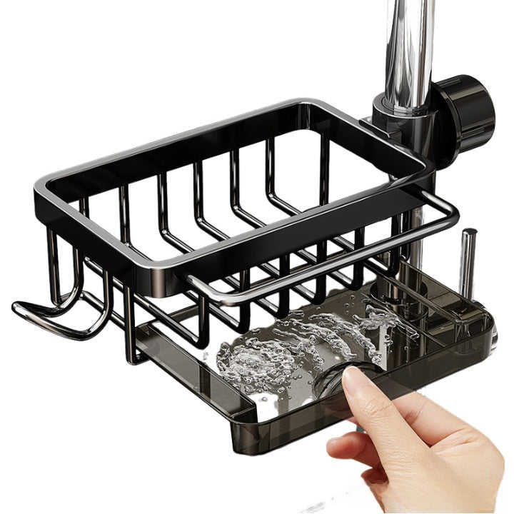 Kitchen Sink Organizer with Drain Tray